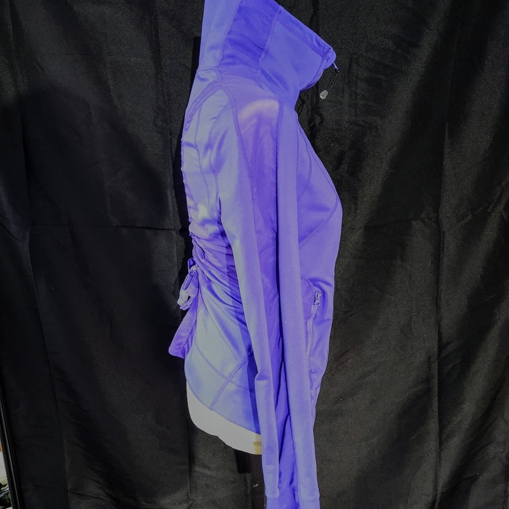 M) Zella Mesh Panel Drawstring Back Jacket - image 2